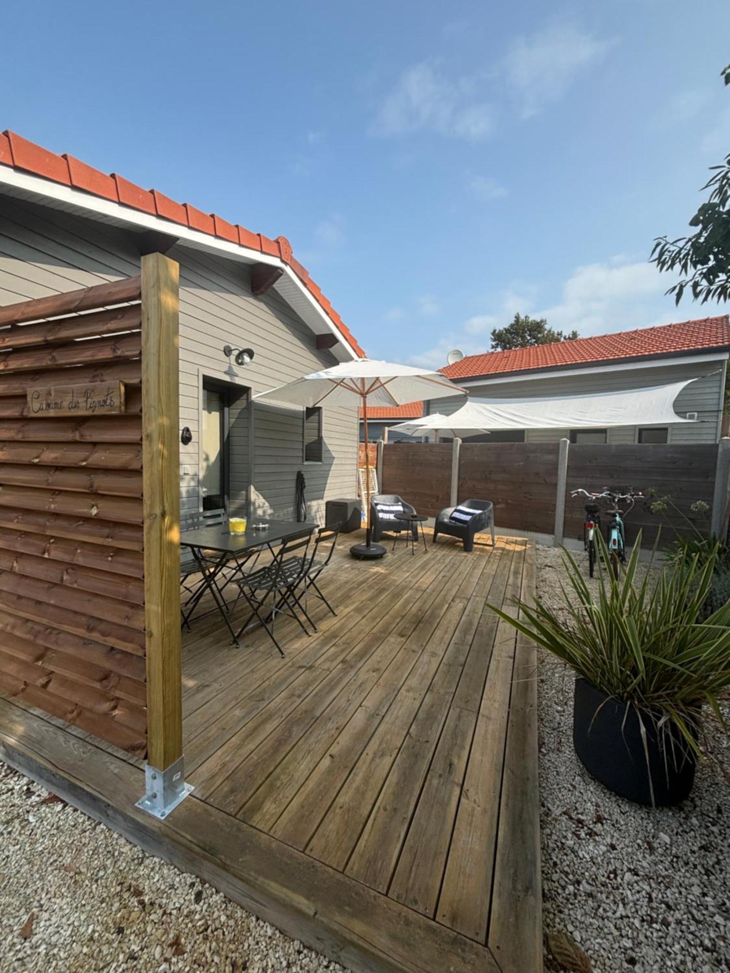 Les Cabanes De L'Airial Pignots Andernos-les-Bains Exterior foto